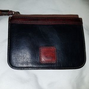 Vintage Dooney & Bourke Leather Coin Purse